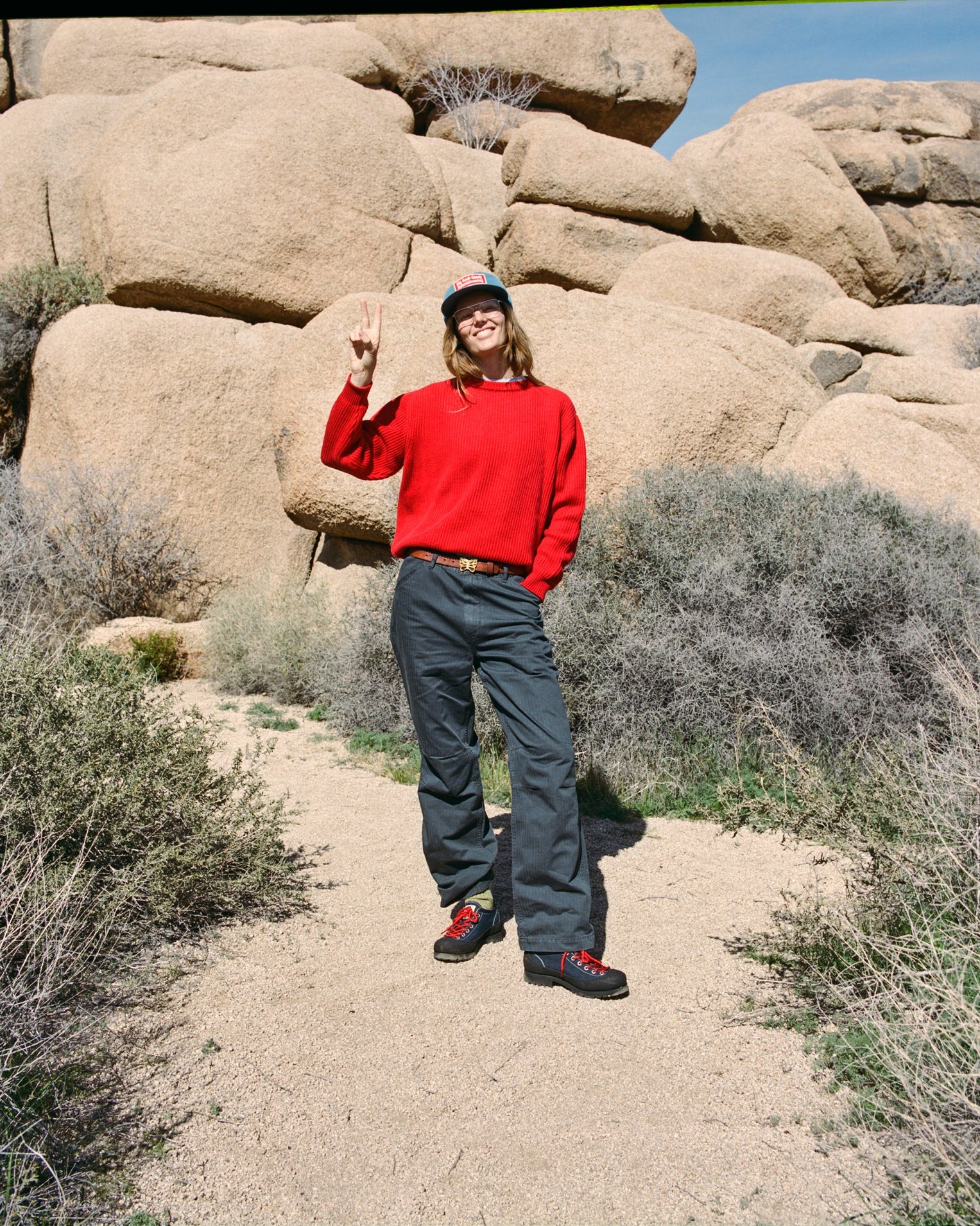 Camp 4 Sweater - Cherry Red - Image 4