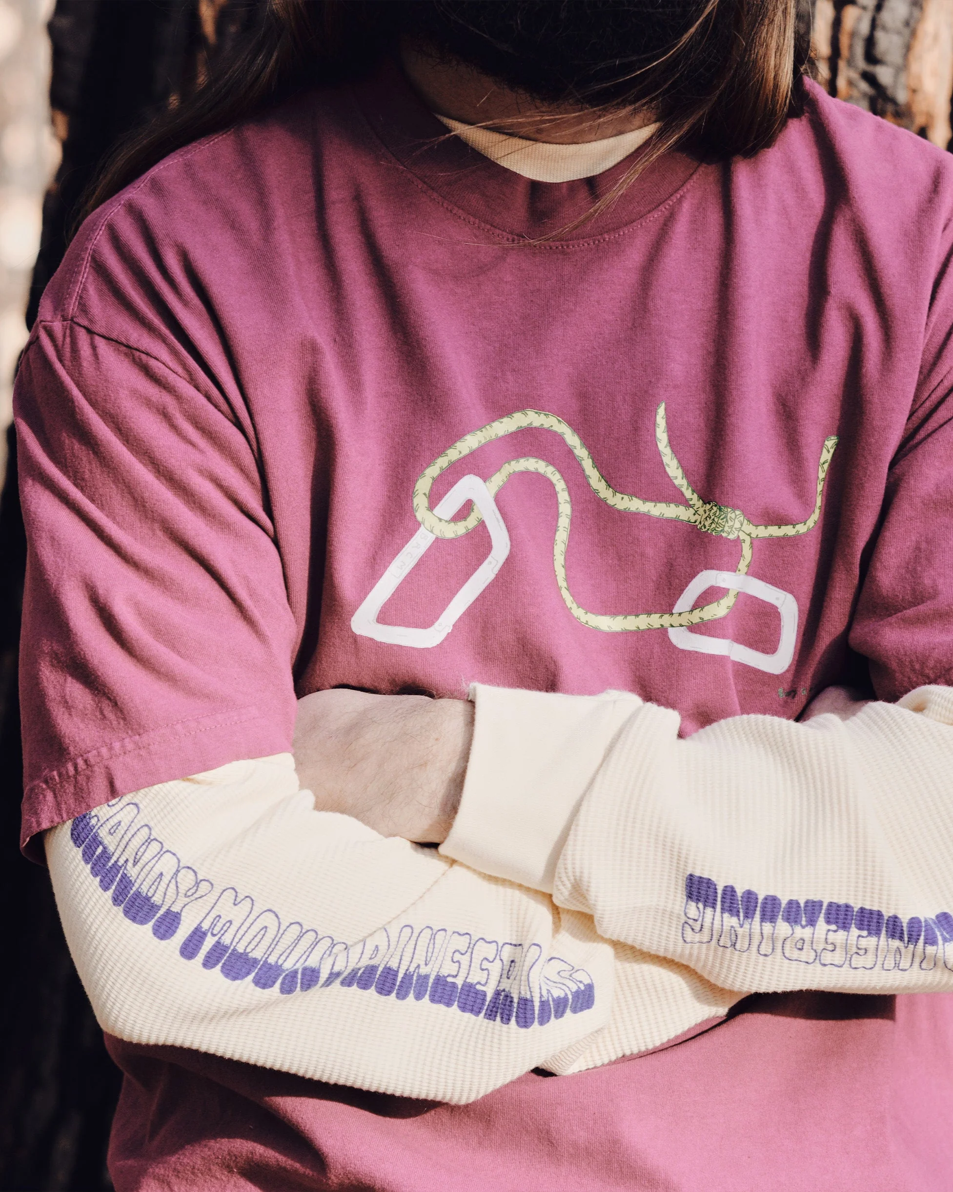 Rockcraft Tee - Very Berry - Image 4