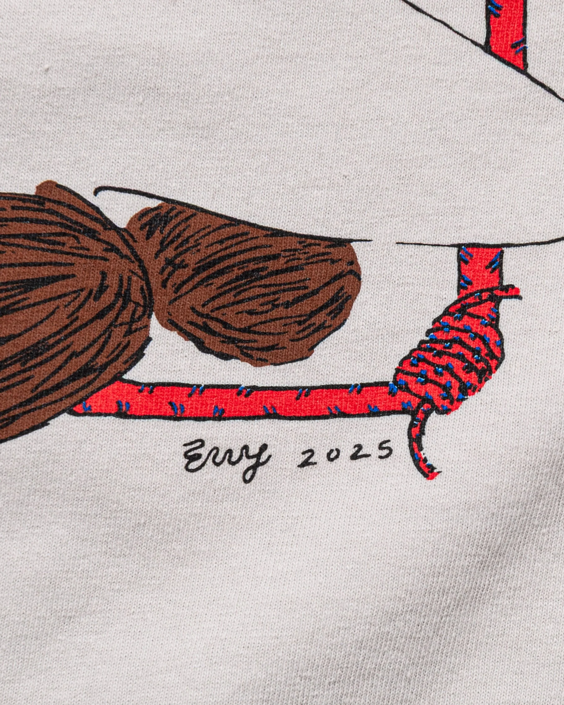 The Nose Long Sleeve Tee - Cookie - Image 4