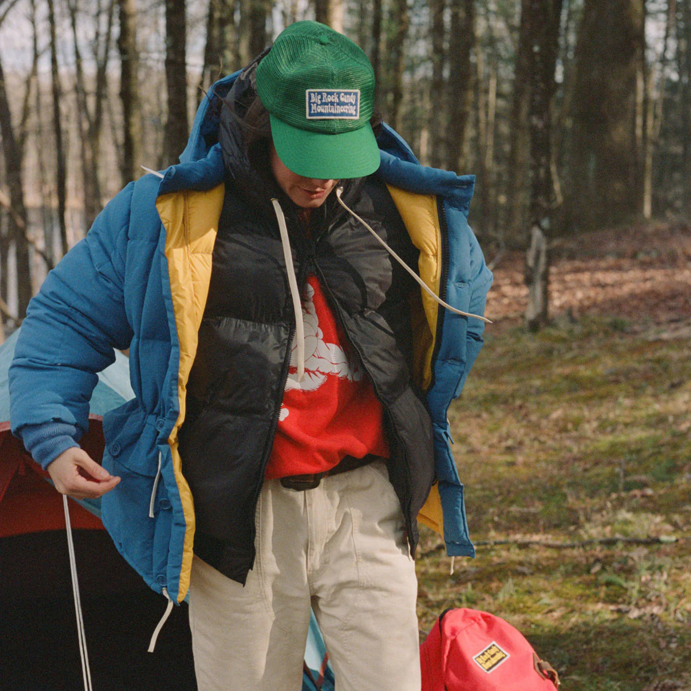 Wayne Logo Sweatshirt - Candy Cane - Image 4